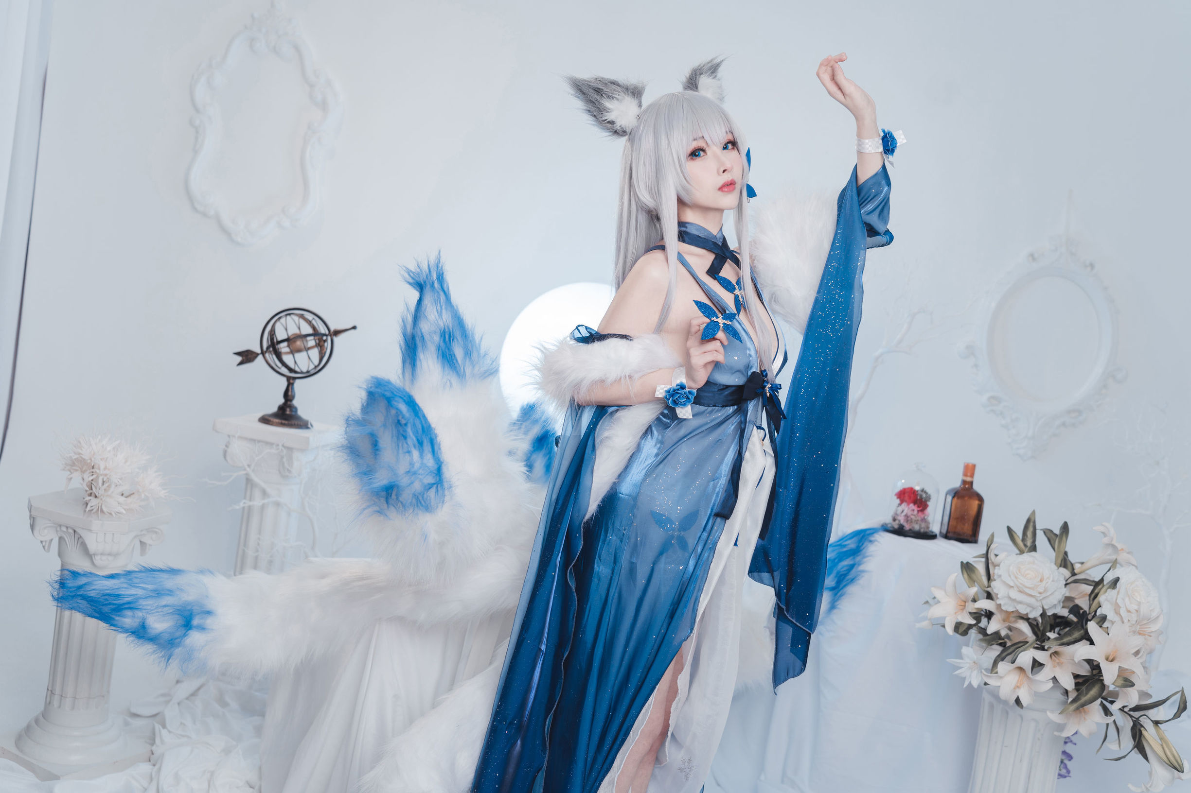 [网红COSER]COS福利rioko凉凉子信浓礼服插图4